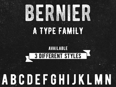 Bernier - free vintage style font