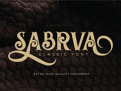 Sabrva Free Classic Font