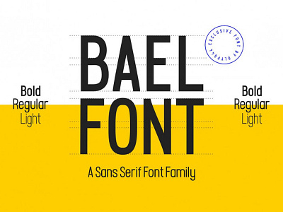 Bael Font Free Font apparel branding design font font family free font free fonts freebie freebies typeface typefaces typogaphy typography