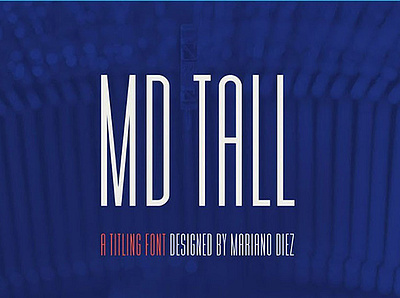 MD Tall Free Font design font font family free font free fonts illustration logo typeface typefaces typogaphy typography