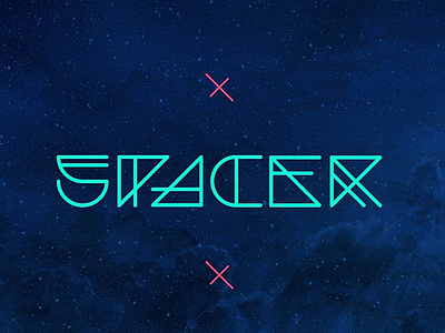 Spacer Free Space Feel Font