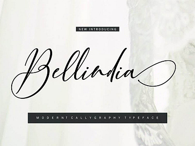 Bellidia Free Script Font