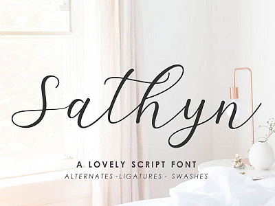 Sathyn Free Script Font