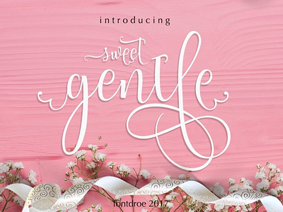 Sweetgentle Free Script Font