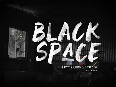 Black Space Free SVG Font