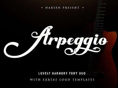 Arpeggio Free Font Duo font font family free font free fonts freebie freebies typeface typefaces typogaphy typography