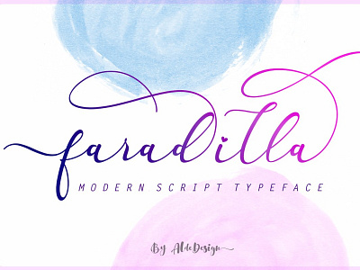 Faradilla - Free Beautiful Script Font