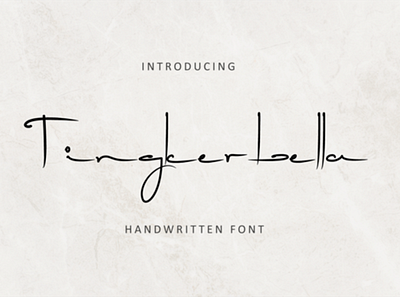 Tingkerbella - Free Handwitten Script Font design font free font free fonts freebie freebies typeface typefaces typogaphy typography