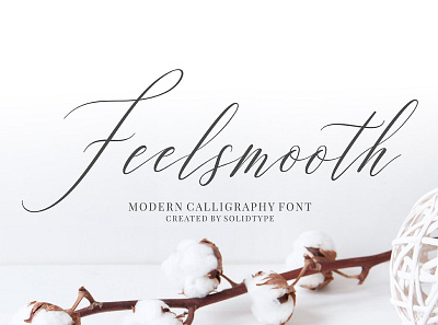 Feelsmooth - Free Script Font font font family free font free fonts freebie freebies typeface typefaces typogaphy typography