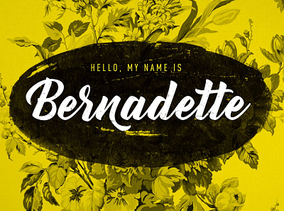 Bernadette - Free script font font font family free font free fonts freebie freebies typeface typefaces typogaphy typography