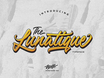 The Lunatique Free Script Font