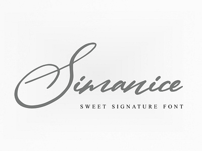 Simanice Signature Font font font family free font free fonts freebie freebies typeface typefaces typogaphy typography
