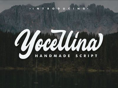 Yocellina Free Handmade Font design font free font free fonts freebie freebies typeface typefaces typogaphy typography