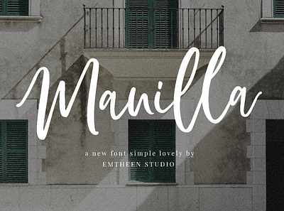 Manilla Free Script Font font free font free fonts freebie freebies typeface typefaces typogaphy typography