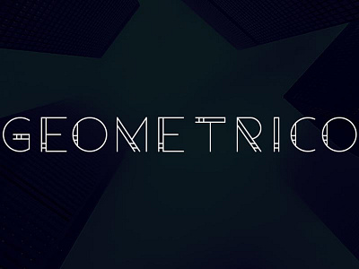 Geometrico - Free Modern Font font font awesome font design font family fonts free font free fonts freebie freebies typeface typography typography design