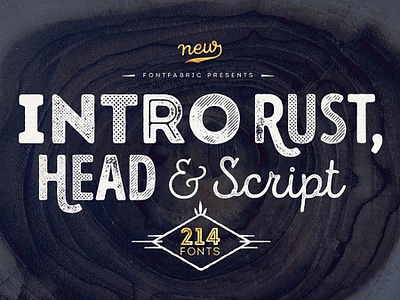 Intro Rust - free font family