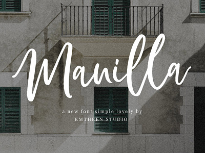 Manilla - free simple script-style font font font awesome font design font family fonts free font free fonts freebie freebies typeface typography typography design