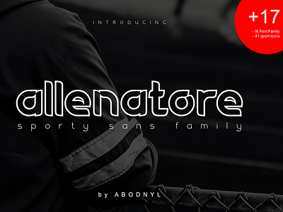 Allenatore - Free Sport Font Family