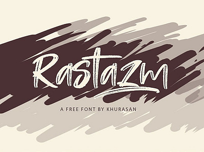 Rastazm - Free Eye-catching Handmade Font font font awesome font design font family fonts free font free fonts freebie freebies typeface typography typography design