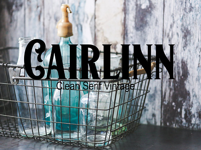 Cairlinn Clean Serif Vintage Font