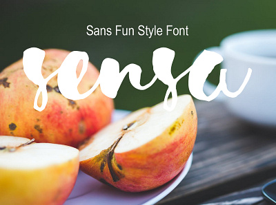 Sensa Sans Fun Style Font Free font font design fonts freebie typography