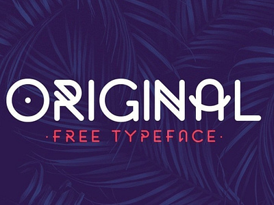 Original Beautiful handcraft Font Free