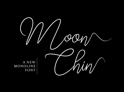 The Moon Chin Dancing baseline Font Free font font design fonts freebie typography