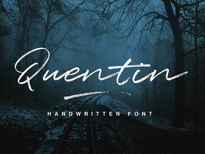 Quentin Handwriting. Font Free font font design fonts freebie typography