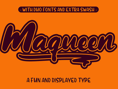 Maqueen Free Display Font