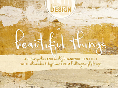 Beautiful Things - Free Handwritten Font font font design font family fonts free font free fonts freebie freebies typography