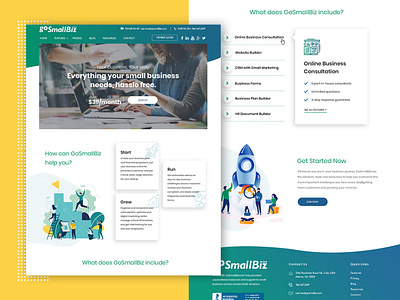 Small Biz business solutions email marketing online consultation online solutions photoshop small business ui web design