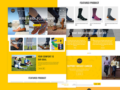 Proper Socks ecommerce design mens photoshop socks ui web design