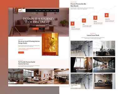 Checkhome design studio furniture home interior design photoshop web design
