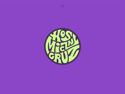 Kosmiczny Gruz logo 60s design graphicdesign logo logodesign music psychedelic sick space universe vector