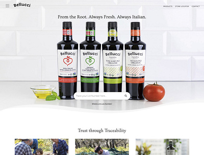 Bellucci EVOO uxdesign web development