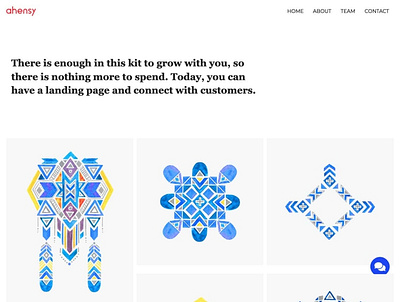 minimal portfolio ahensycom uxdesign