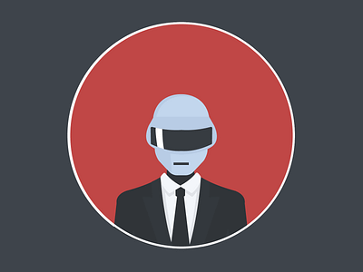 Daft Punk 2d flat 2d flat art aseprite basic cool daft punk design icon illustration islamabad matte minimal moez mustafa pakistan typography ux vector web