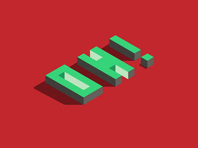 Isometric text