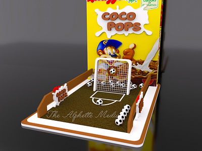 Kelloggs Coco Pops branding design illustration kelloggs