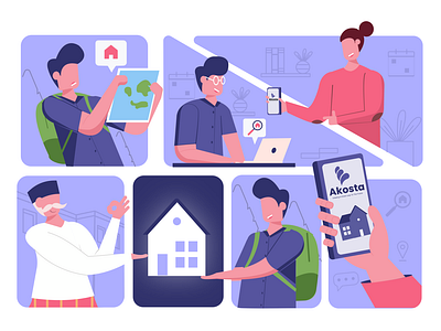 Workflow Illustration for Boarding House Finder Application