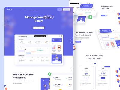 Look Up Landing Page