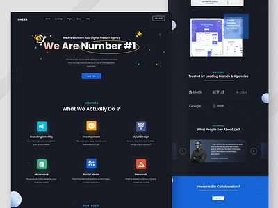 Onebit Landing Page