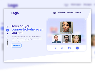 Video Conference Landing Page