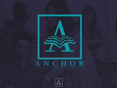 anchor educational consult branding design logo