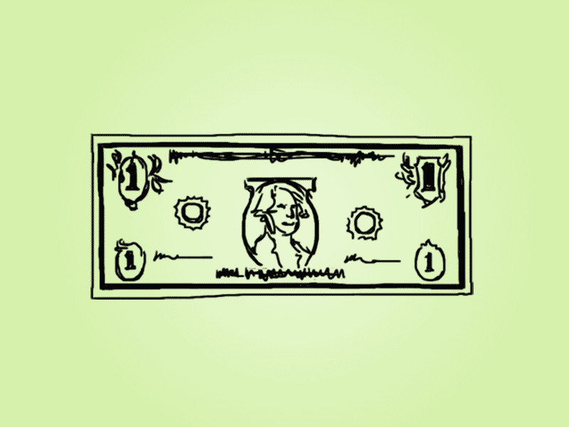 mo money mo problems animation dollar frame by frame green handdrawn money sketch