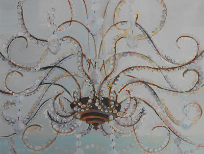 Crystal Chandelier painting