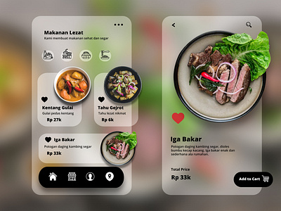 Ui Design Order Indonesia Food