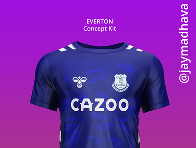 Everton Jersey Concept Kit 2021 apparel everton football jersey sport