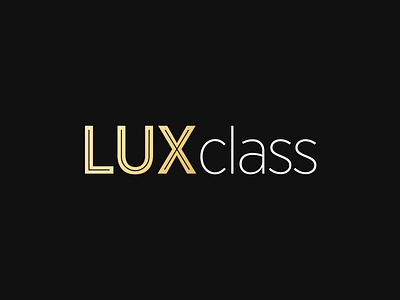 Logo Design // LUXclass