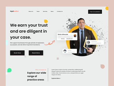 Law Firm Landing Page